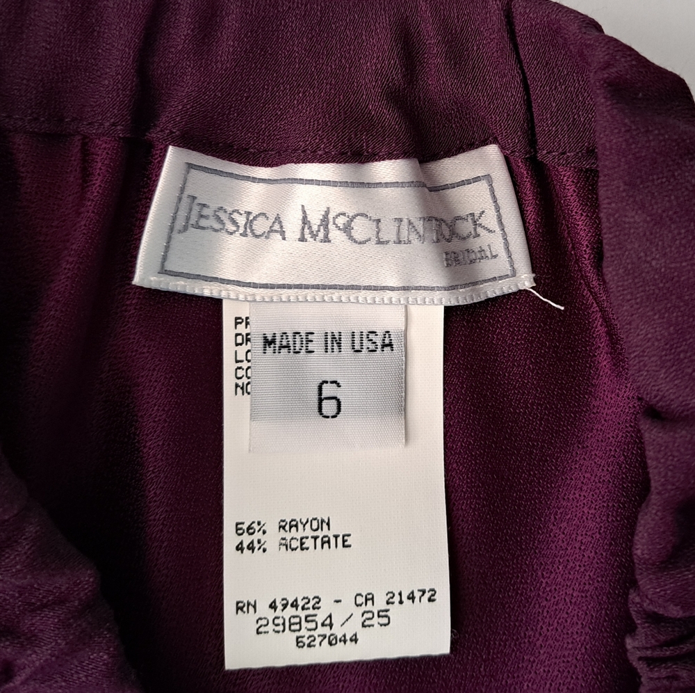 Vintage Jessica McClintock Purple Suit - Picture 9 of 16